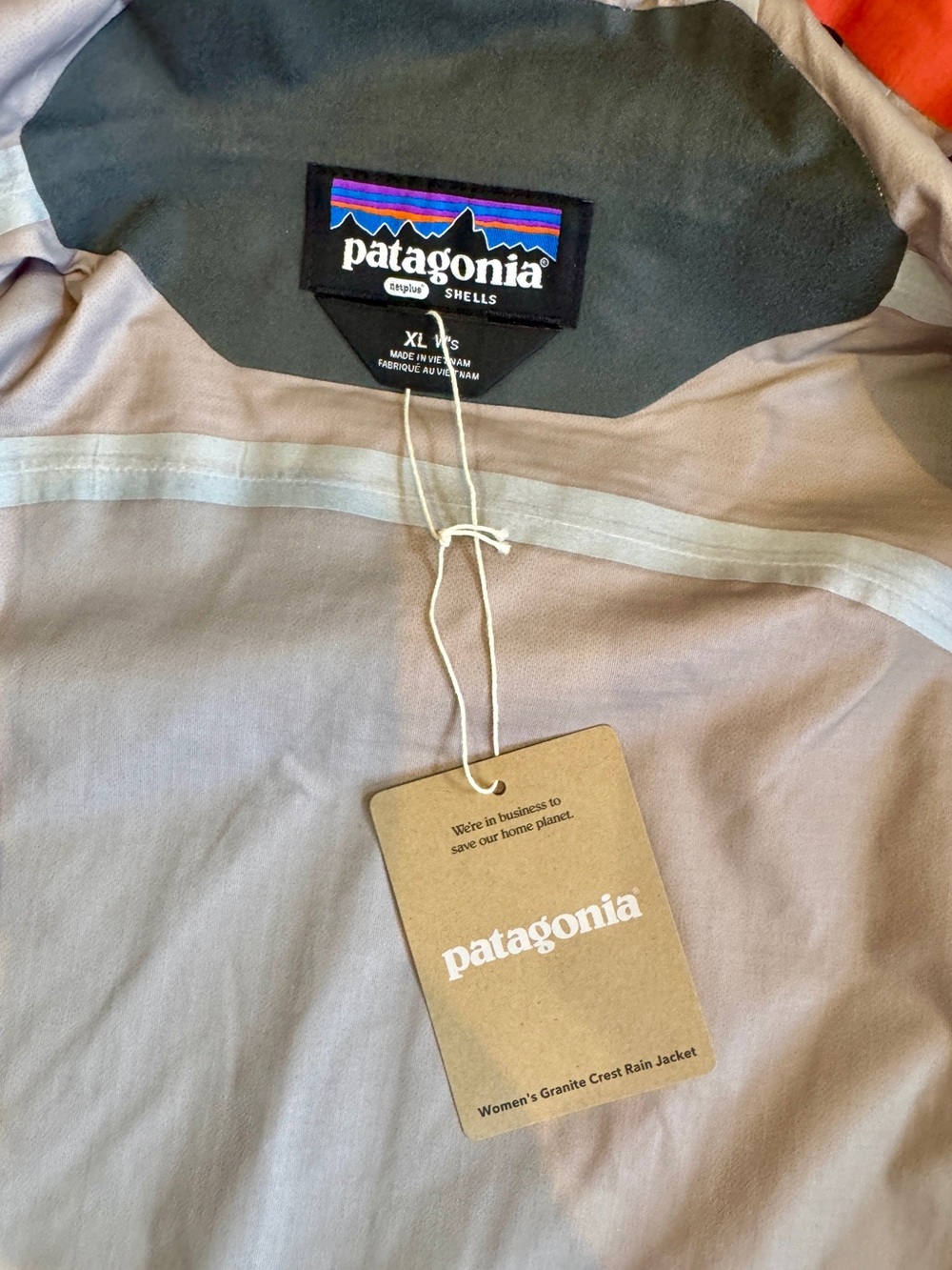 Patagonia Granite Crest Rain Jacket in Pimento Red - Picture 8 of 10